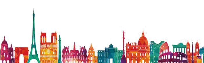城市印象色块
