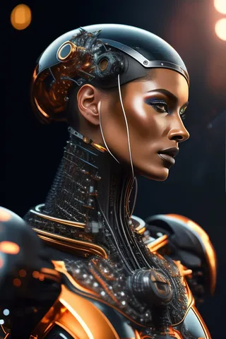 机器人大脑概念画