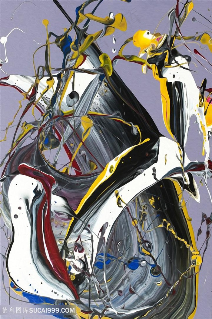 水墨水彩油画艺术画