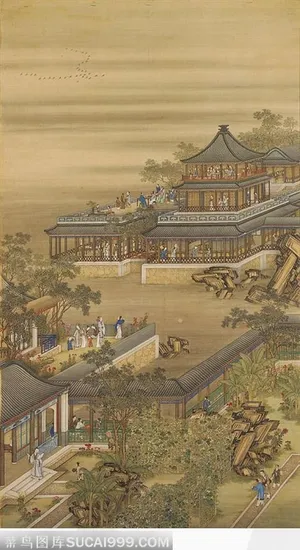 宫廷玩乐图 宫廷玩乐图