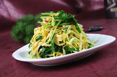 韭香三丝   18元例