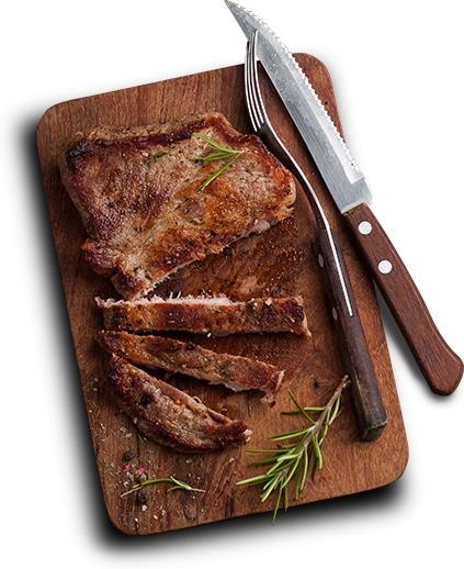 牛排肉 PNG免抠(423x518)