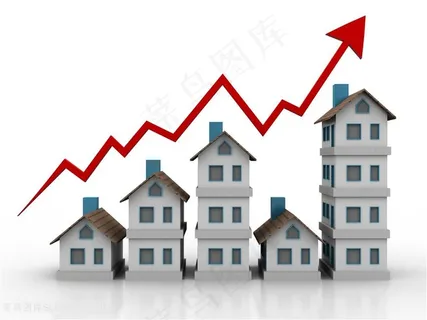 创意箭头与房子模型