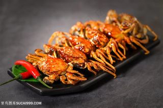 舌尖上大闸蟹海鲜图片