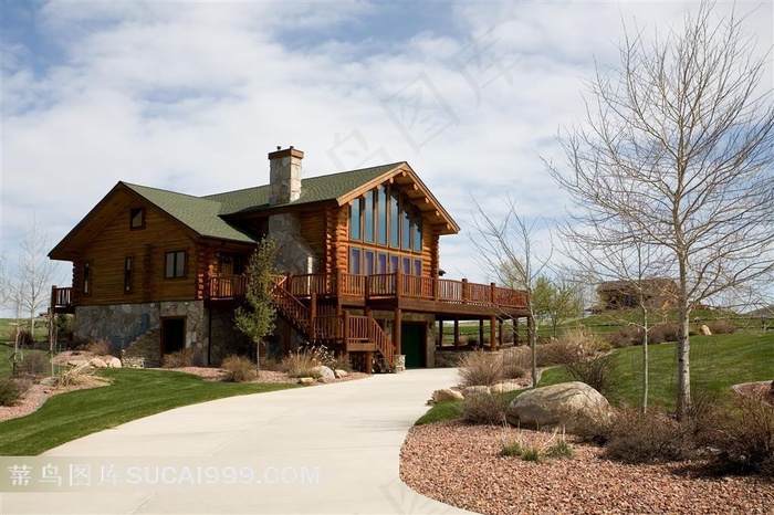 乡村小路图片素材