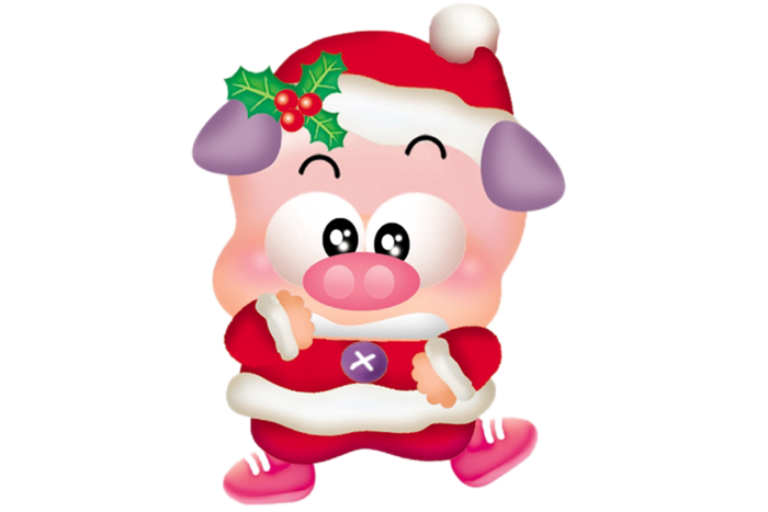 小鸭子小猪圣诞节