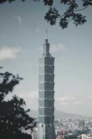 台北101摩天大楼图片