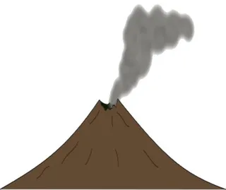 火山 PNG免抠