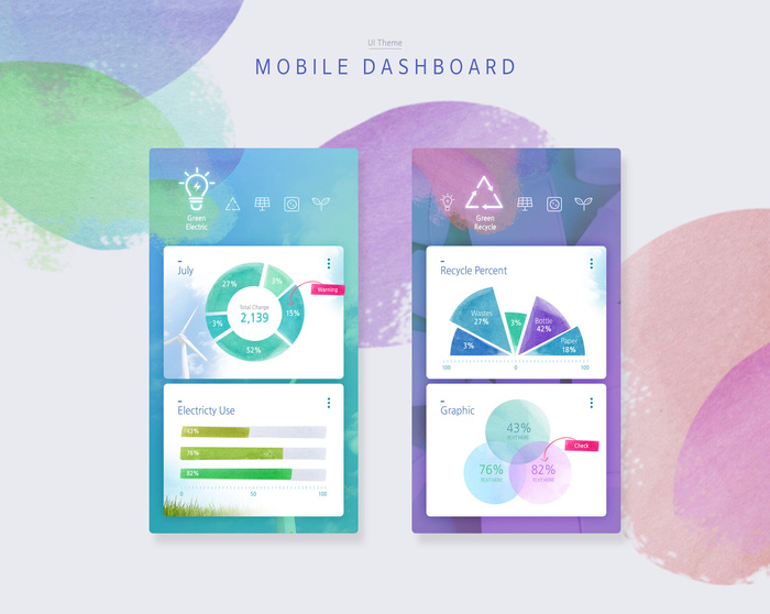 UI多页面包装展示手机APP交互界面样机长图概念PSD设计模板