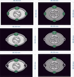 男装牛仔裤皮牌设计CDR矢量图图片