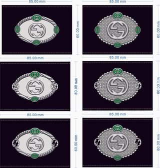 男装牛仔裤皮牌设计CDR矢量图图片