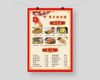 菜单 点菜单 餐饮菜单
