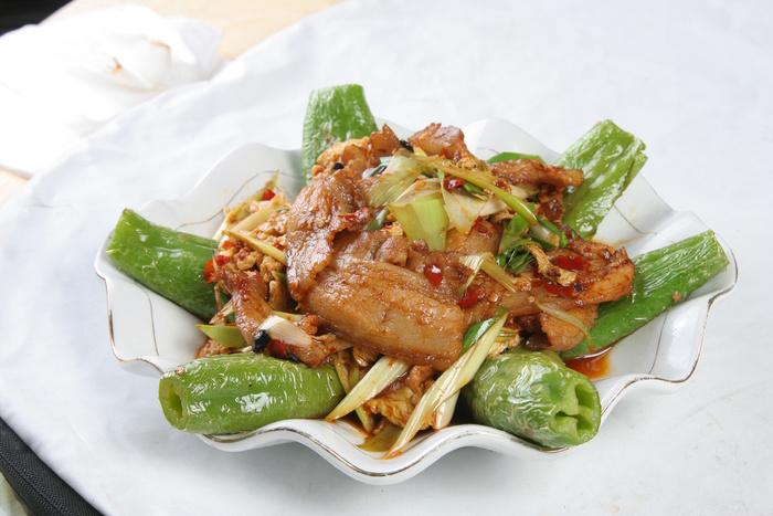 虎皮椒回锅肉  
