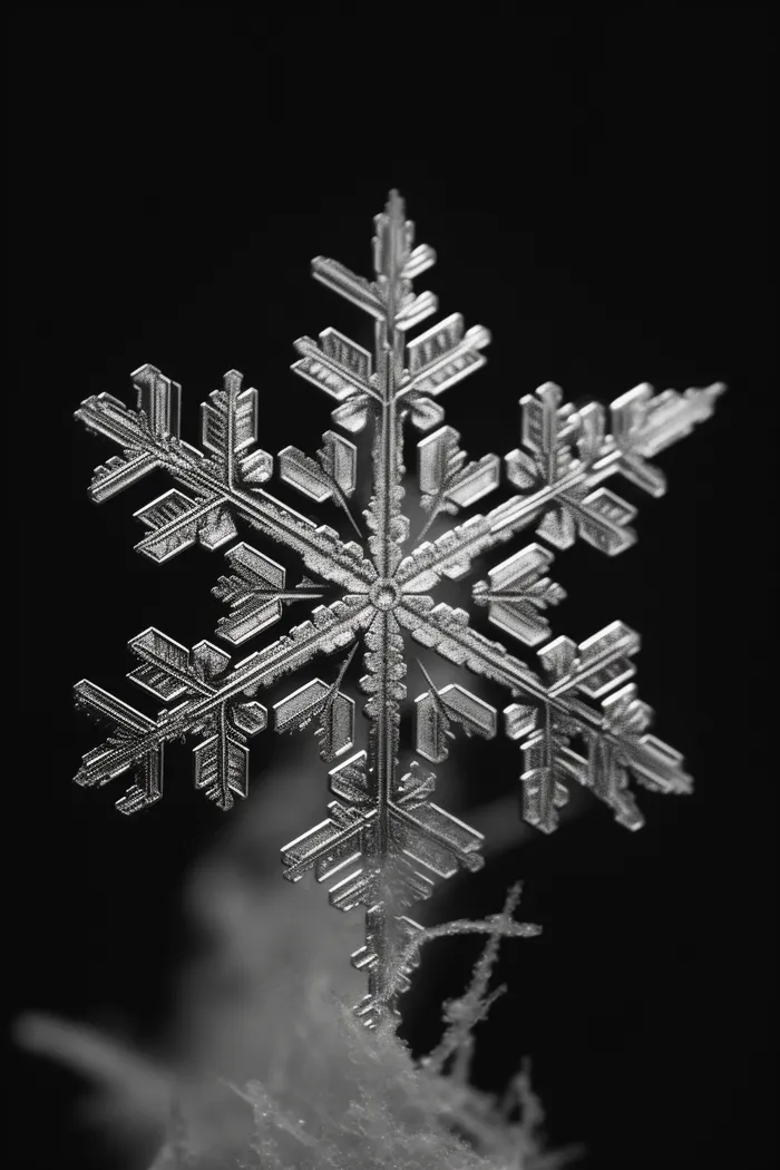 雪花白雪冬天摄影图(2688x4032)