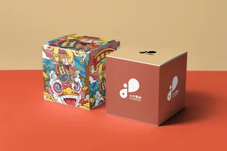 中国风国潮新春春节包装样机模板