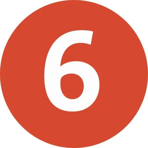 数字 6免抠(600x600)