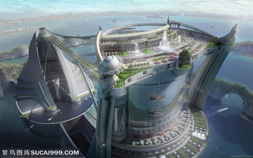 城市建筑高架建筑建筑园林旅游摄影