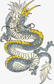 矢量腾龙插画