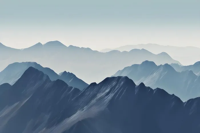 意境山脉云间背景(3600x2400)