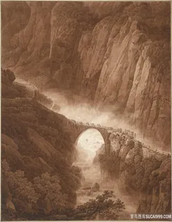 彼得·伯曼（1758-1844）（瑞士）—瑞士的魔鬼桥