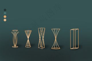 婚礼常用铁艺道具