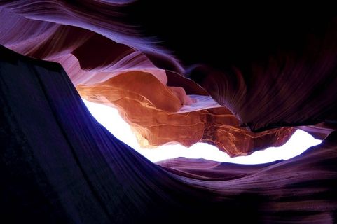 美国亚利桑那州羚羊峡谷美景摄影