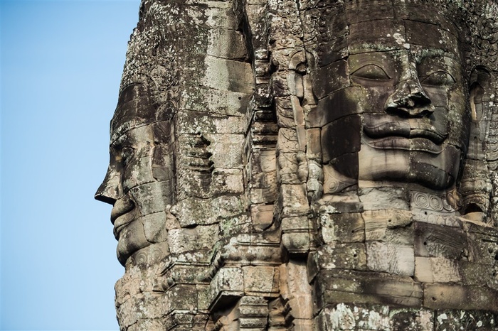古代遗迹雕像石像大图