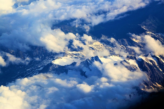 冬天自然背景风景