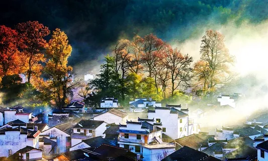 风景如画的婺源