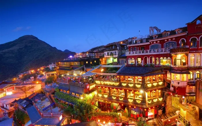 *城市夜景与自然风景高清图