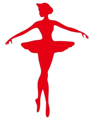 矢量舞女不干胶