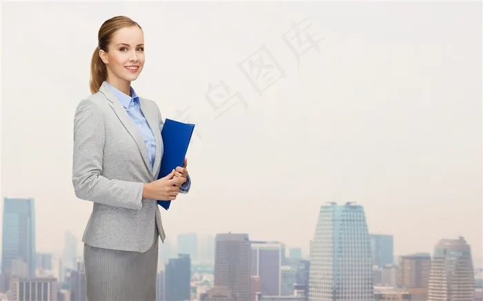办公的商业人士高清图片