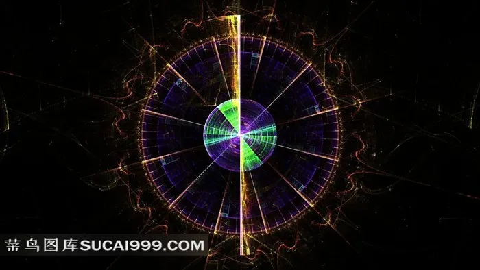科技效果的雷达仪表图片素材