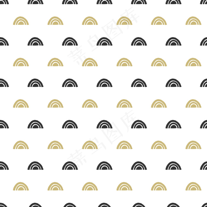 儿童卡通插画底纹装饰图案墙教育品牌vi手绘可爱彩色矢量素材