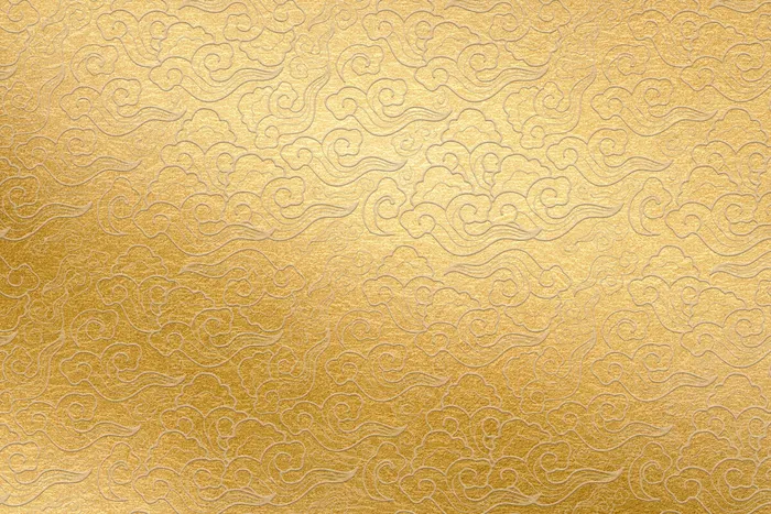 金色中式纹理背景