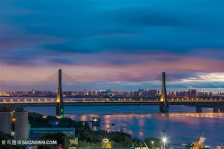 武汉天兴洲长江大桥美图