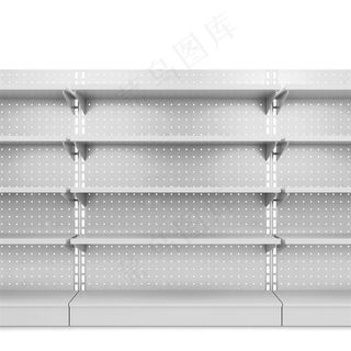 大气简约的超市货架