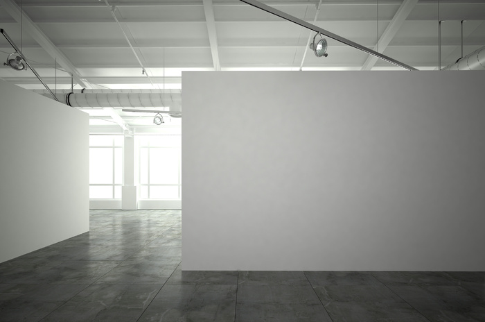 展厅样机 艺术画廊 艺术展 艺术品展示样机 (2)psd模版下载