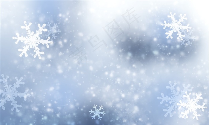 紫色唯美冰天雪地背景素材