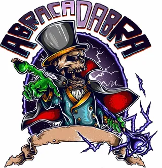 骷髅头魔法师 酷炫印花18