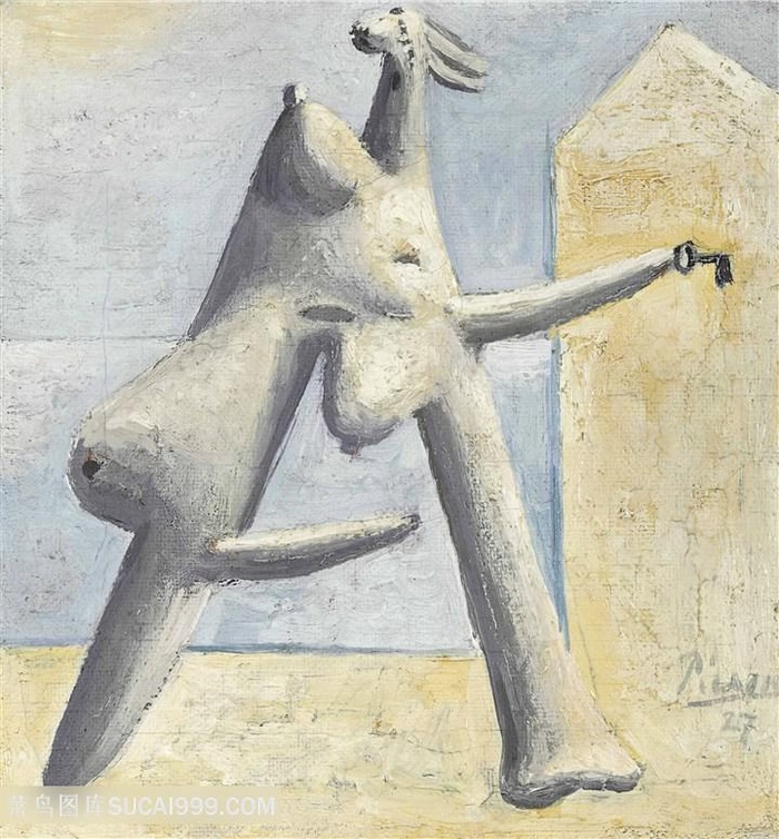 毕加索水彩艺术品立体装饰画
