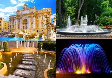 喷泉景观图片 喷泉景观图片