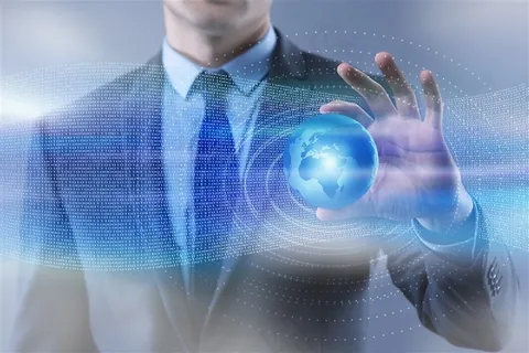 男人手中的高科技