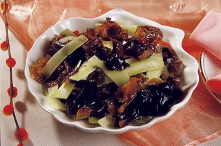 0711a-539芥兰黑木耳  12元