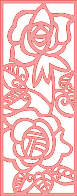 雕刻 田园 镂空 现代 边框