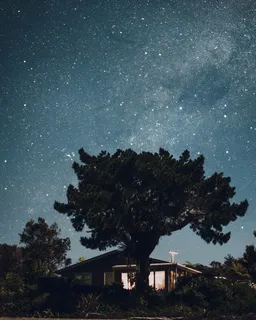 黑色星空摄影素材 黑色星空摄影素材