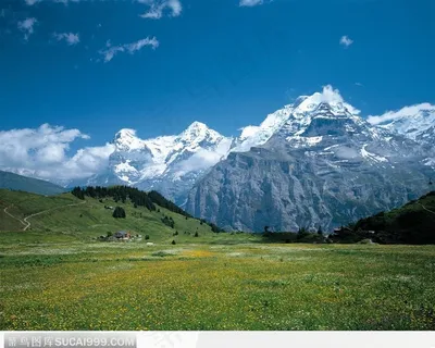 雪山下的农庄 雪山下的农庄