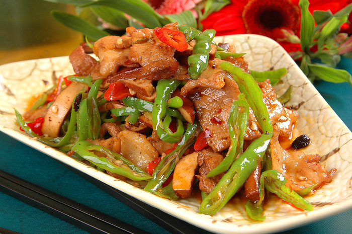 川菜湘菜高清菜谱 农家小炒肉