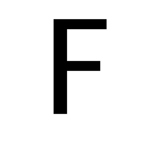 字母F PNG免抠(1500x1500)