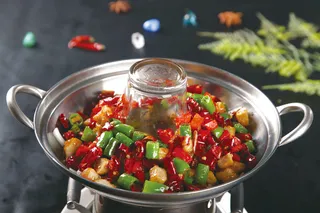 干锅美食焖锅湘菜麻辣香辣纸锅干锅啤酒兔